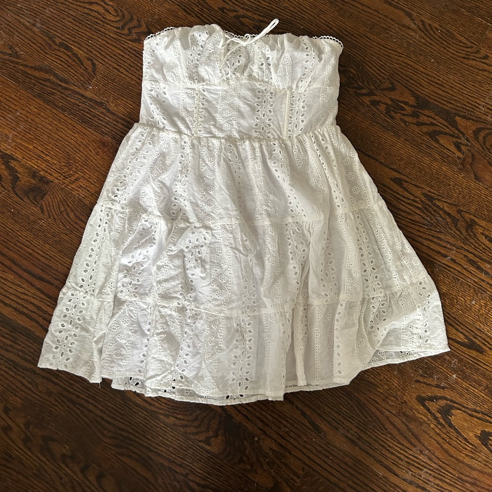 Cotton candy la lace dress